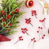 DIYASY 240 Pcs Artificial Holly Berries, Mini 10 mm Christmas