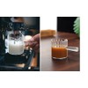 Steviieden Glass Espresso Cup 6 OZ, Double Shots Measuring Cup