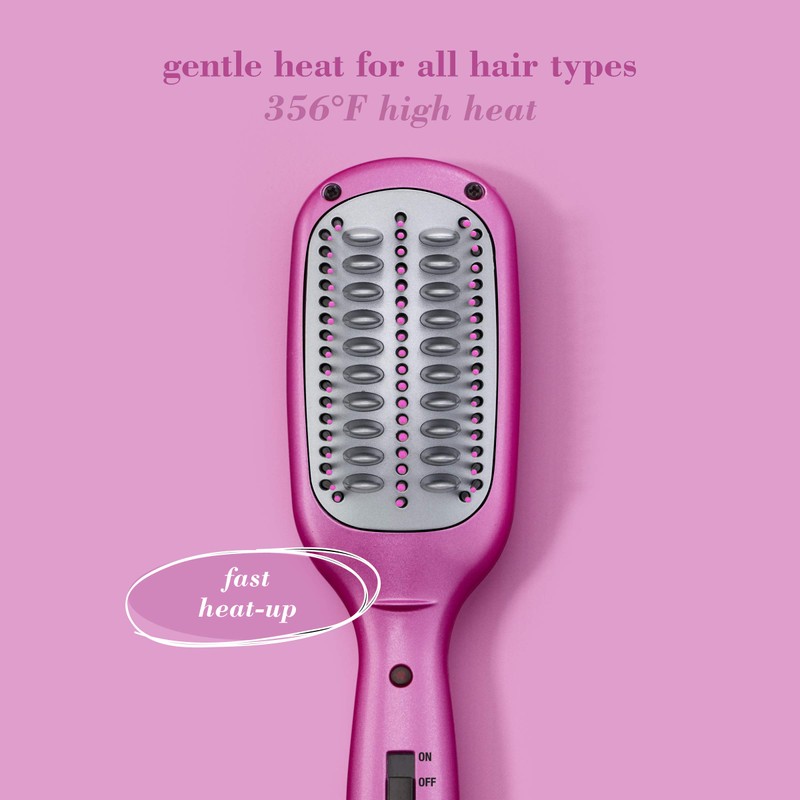 Conair Mini Super Smoothing Brush; Perfect for On-The-Go Styling