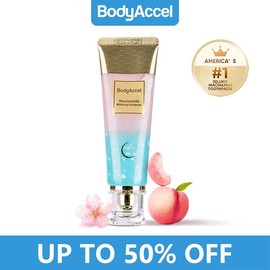 BodyAccel Whitening Toothpaste -Niacinamide Peach Mint Flavor | Vegan, Fluoride-Free, Antiplaque & Fresh Breath | Oral Hygiene Essentials:_2 pcs (affordable Pack)