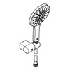 Grohe Water-Saving Hand Shower Head Set including Rainshower 26580LS0 130