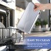 16 Pcs Baking Sheet Stainless Steel Cookie Sheet Small Metal
