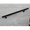 Aluminum Handrail Direct AHR 3' Handrail Section with Mounts -