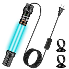 hygger 20W Aquarium U-V Light for 100-1200 Gallon, Pond Water Clarifier for Green Water and Algae Clean, for Koi Pond, Large Fish Tank, Swimming Pool, Cold Plunge, Spa