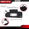 FEXON Driver and Passenger Side Sun Visor with Updated Bright