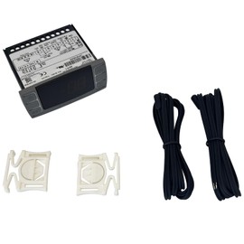 for Dixell XR06CX-4N1F1 Temperature Controller Fit for 120V 50-60hz Commercial Refrigerators/Freezer, with Temperature Sensor Probes & Clasp