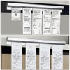 ECKEK 2 Pack Ticket Holders Receipt Holder for Restaurant, No