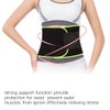 Compression Adjustable Sports Waist Brace Weigh Lifting Back Support Strap(Greeen