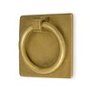 Hardware Philosophy Ring Plate Pulls 2.3 Inches - Set of