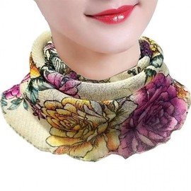 UV Protection Full Face Neck Mask for Women - Summer Fashion Sunscreen Mask Free Size/Peach and Plum Red (Adjustable Ear Loops) 10ea