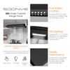 SOONYE 30 inch Black Under Cabinet Range Hood, Stainless Steel