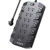 Power Strip, SUPERDANNY Surge Protector with 22 AC Outlets, 2