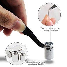 Gram Weight, Calibration Gram Weight Set, 5 Pieces Calibration Gram, (1g, 2g, 5g, 10g, 20g) Precise Adjustment Weight, Calibration Weights Accurate, Calibration Weights with 1 Tweezers