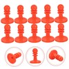 Mipcase 10pcs Thunder Camping Caps for Tent Poles Insulated Protection