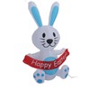 Easter Inflatable Bunny 4FT 210T Polyester IP44 Waterproof Easter Blow