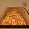 Chopping board, herb board, breakfast board made of olive wood