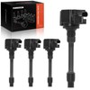 A-Premium Ignition Coil Set of 4 Compatible with Honda &