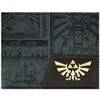 Zelda Wind Waker Link Ancient Tablet Hieroglyphics Wallet Bi-Fold ID