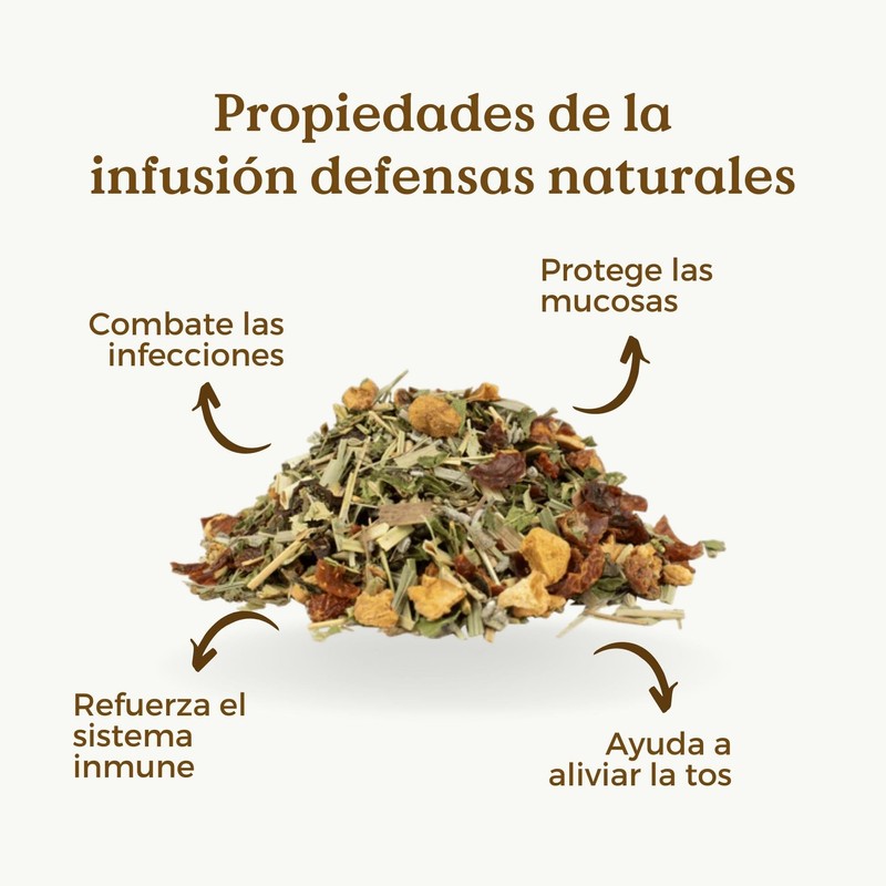 InmuneTea Organic 100g (50 Cups) | Herbal Loose Leaf Tea