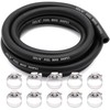 Jeemiter 3/8 Inch x 10FT Fuel Line Hose Push Lock