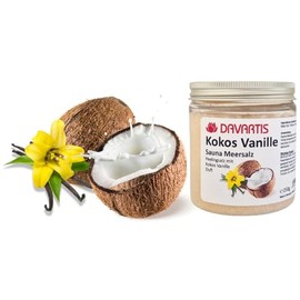 Davartis - Sauna Meersalz Körper Peelingsalz Kokos-Vanille - 250g