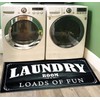 Ukeler Laundry Room Rug Runner, Farmhouse Laundry Mats for Washroom
