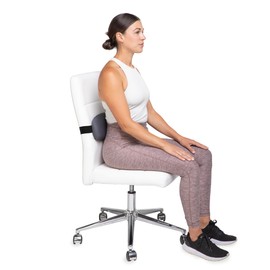 OPTP The Original McKenzie SuperRoll - USA-Made Low Back Lumbar Pillow for Office Chair Lumbar Support, Car Back Support Seat Cushions and Travel. The Preferred Lumbar Cushion by Physical Therapists.