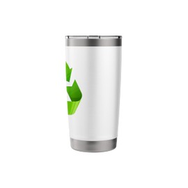 8th Birthday Recycle Number - Eco Earth Sustainability Party Stainless Steel Insulated Tumbler