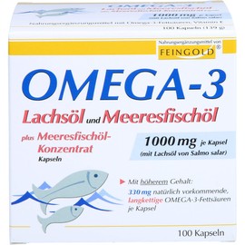 Omega 3 Salmon Oil and Sea Fish Oil Capsules