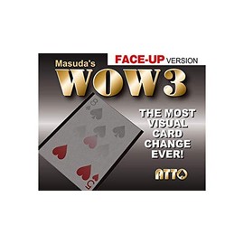 Wow 3 Face-Up (Gimmick and Online Instructions) by Katsuya Masuda - Trick