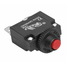 Thermal Switch Circuit Breaker Automatic Circuit Breaker 12 V 24 V 230 V Car Truck Fuse Boat Safety Automatic Black (3A)