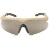Swiss Eye Shooting Glasses Ballistic Sunglasses Raptor 3 Lenses Coyote