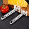 DIYBravo Pack of 2 Stainless Steel Corn Peeler Vegetable Peeler