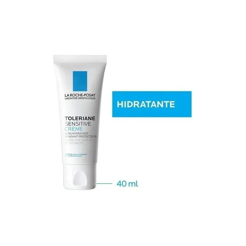 Combo Roche Posay Crema Sensitive Toleriane 40ml Momento Aplicación Día