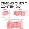 Diadema Y Muñequeras De Skincare Para El Cuidado Facial Y