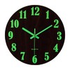 Wooden Luminous Wall Clock, Wall Clock, Silent, Automatic Glow in