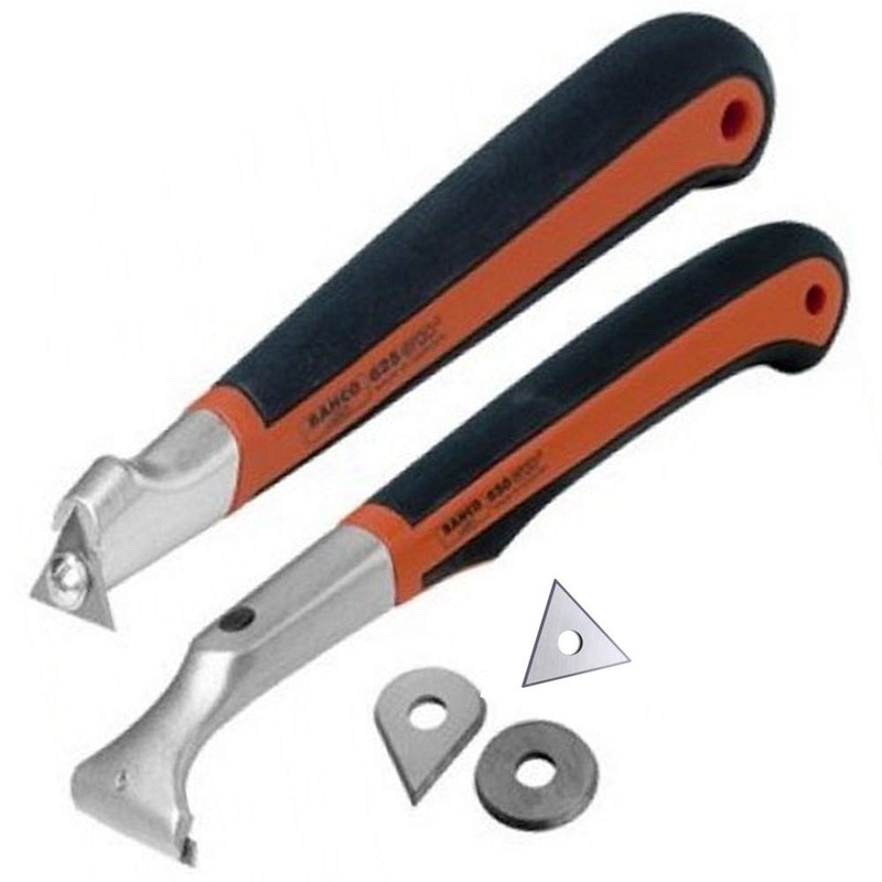 Spealloy Carbide Paint Scraper Replacement Blades Round, Triangular and Drop