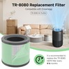 TR-8080 Replacement Filter Compatible with Dreamegg TR-8080 Air Purifiers,4-in-1 H13