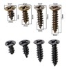 Mini Skater 200PCS Small Cross Flat Head Tapping Wood Screws