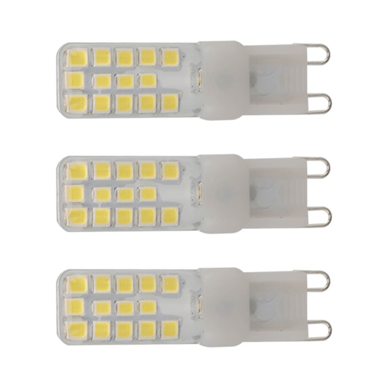 3Pcs G9 LED Light Bulb Dimmable Energy Saving Bi Pin