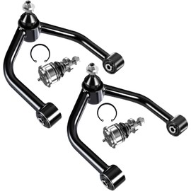2-4" Lift Front Upper Control Arms w/Ball Joints Compatible with Nissan Titan 2004-2015, for Armada 2005-2019, Adjustable Suspension Kit Replacement Factory Suspension Control Arms