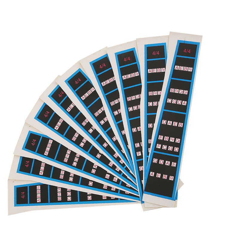 Violin Sticker Black Blue Fingerboard Guide Beginners Musical Instrument AccessoriesBC05