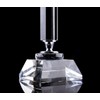 Mylifestyle Elegant Desktop Crystal Glass Stemware Rack/Rotate 6 Wine Glass