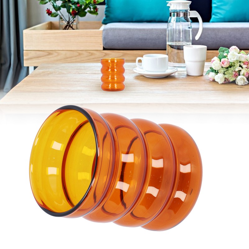 Bamboo Joint Design High Borosilicate Glass Cup HeatResistant Drinking Cup