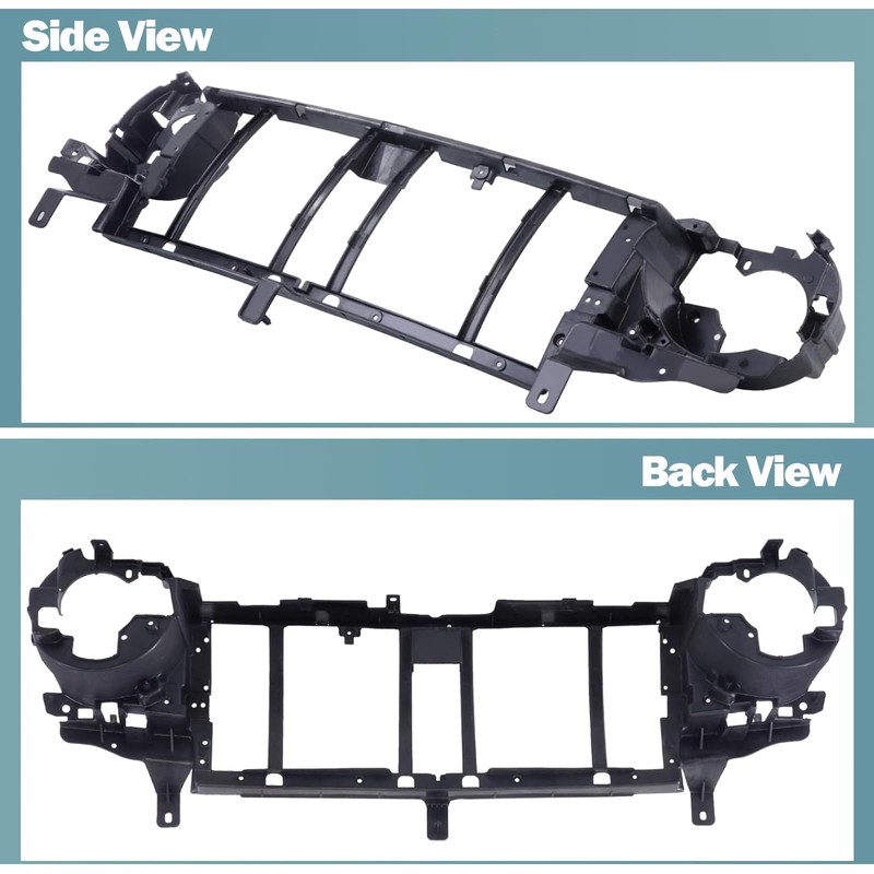 CarPartsDepot Grille Mounting Support Grill Bracket Compatible with Jeep Liberty