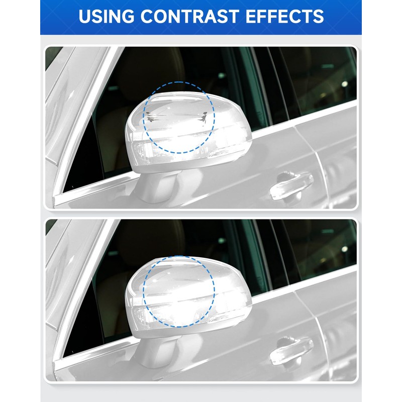 Teslaunch 707 Crystal White Pearl Tricoat Touch Up Paint Compatible