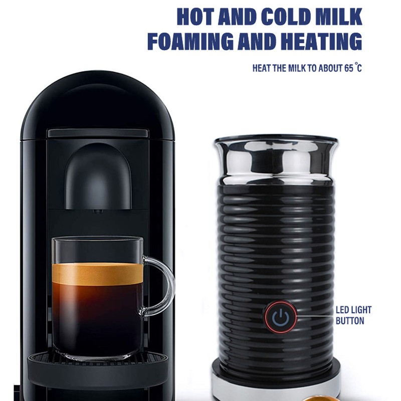Electric Milk Frother Cold Hot Modes 530W‑630W Electric Milk Foam