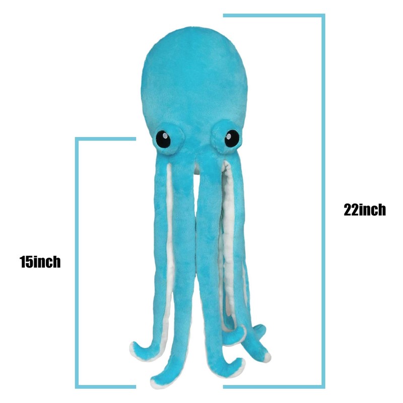 Ice King Bear Cute Big Eyes Octopus Large Stuffed Animals