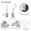 Butterfly Earrings 925 Sterling Silver Cute Butterfly Dangle Earrings Butterfly
