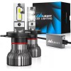 Nilight 2PCS H4 LED Headlight Kit Light Bulbs High Low